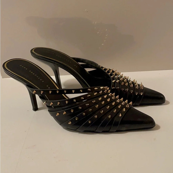 Zara sold studs spike mules new conditions - Picture 4 of 14